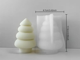 Molde silicona arbolito michelines